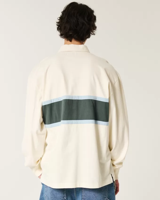 Boxy Heavyweight Tasmanian Devil Graphic Rugby Polo,Boxy Heavyweight Tasmanian Devil Graphic Rugby Polo Boxy Heavyweight Tasmanian Devil Graphic Rugby Polo,Boxy Heavyweight Tasmanian Devil Graphic Rugby Polo