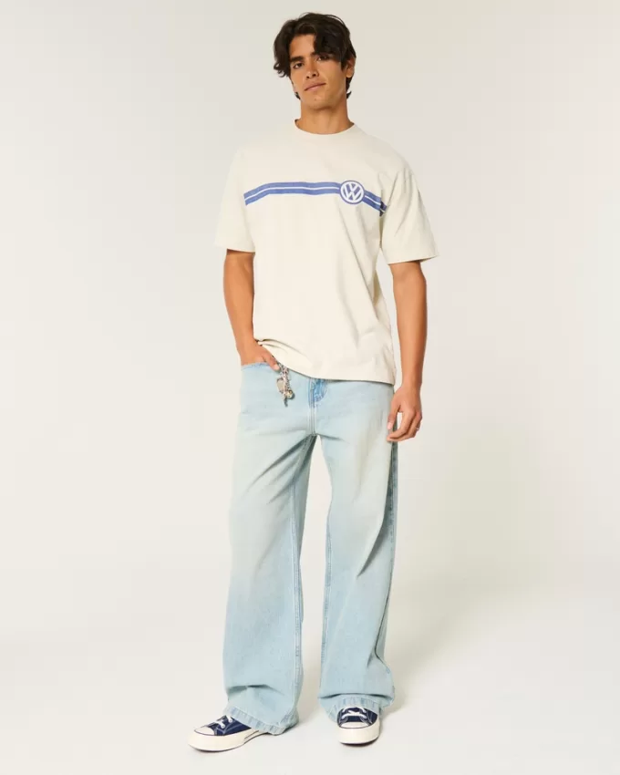 Boxy Heavyweight Volkswagen Racing Graphic Tee,Boxy Heavyweight Volkswagen Racing Graphic Tee