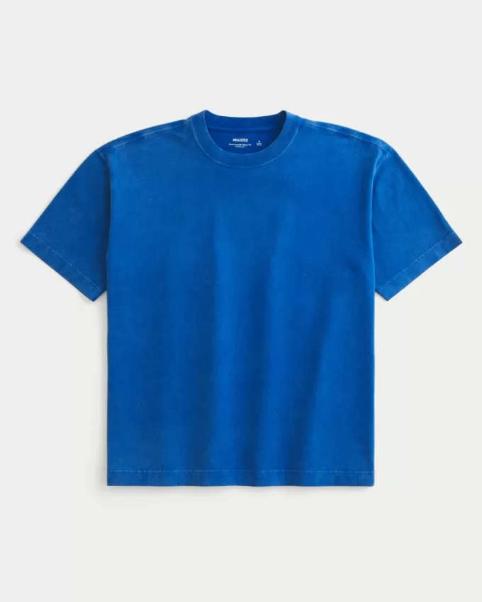 Boxy Heavyweight Washed Cotton Crew T-Shirt,Boxy Heavyweight Washed Cotton Crew T-Shirt Boxy Heavyweight Washed Cotton Crew T-Shirt,Boxy Heavyweight Washed Cotton Crew T-Shirt