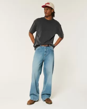 Boxy Heavyweight Washed Crew T-Shirt,Boxy Heavyweight Washed Crew T-Shirt