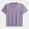 Boxy Heavyweight Washed Crew T-Shirt,Boxy Heavyweight Washed Crew T-Shirt