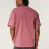 Boxy Heavyweight Washed Crew T-Shirt,Boxy Heavyweight Washed Crew T-Shirt