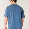 Boxy Heavyweight Washed Crew T-Shirt,Boxy Heavyweight Washed Crew T-Shirt