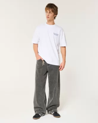 Boxy Heavyweight Williams Racing Graphic Tee,Boxy Heavyweight Williams Racing Graphic Tee