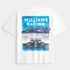 Boxy Heavyweight Williams Racing Graphic Tee,Boxy Heavyweight Williams Racing Graphic Tee