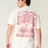 Boxy Indiana University Graphic Tee,Boxy Indiana University Graphic Tee Boxy Indiana University Graphic Tee,Boxy Indiana University Graphic Tee