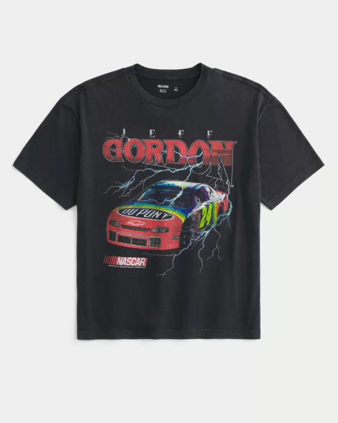 Boxy Jeff Gordon NASCAR Graphic Tee,Boxy Jeff Gordon NASCAR Graphic Tee
