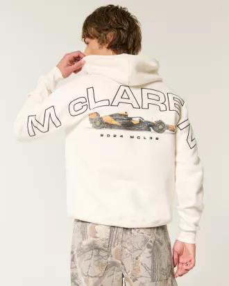 Boxy McLaren Graphic Hoodie,Boxy McLaren Graphic Hoodie