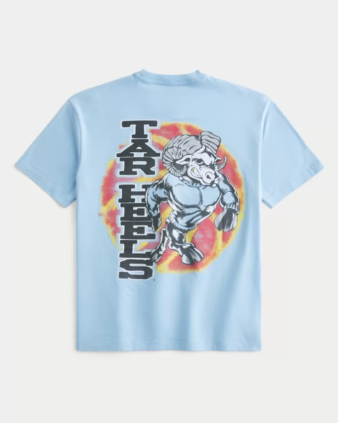 Boxy North Carolina Tar Heels Graphic Tee,Boxy North Carolina Tar Heels Graphic Tee