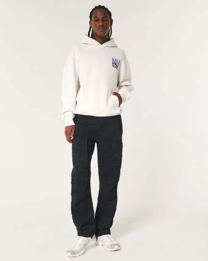 Boxy Northwestern University Wildcats Graphic Hoodie,Boxy Northwestern University Wildcats Graphic Hoodie Boxy Northwestern University Wildcats Graphic Hoodie,Boxy Northwestern University Wildcats Graphic Hoodie