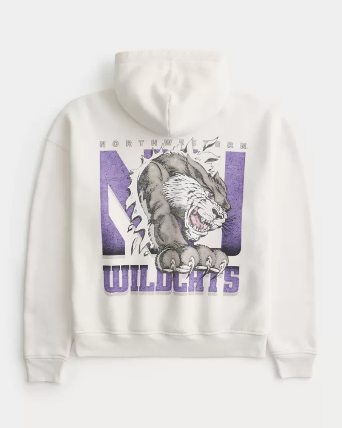 Boxy Northwestern University Wildcats Graphic Hoodie,Boxy Northwestern University Wildcats Graphic Hoodie Boxy Northwestern University Wildcats Graphic Hoodie,Boxy Northwestern University Wildcats Graphic Hoodie