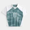 Boxy Number Graphic Soccer Jersey,Boxy Number Graphic Soccer Jersey