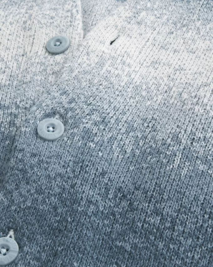 Boxy Ombre Stripe Cardigan,Boxy Ombre Stripe Cardigan