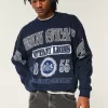 Boxy Penn State Nittany Lions Graphic Crew Sweatshirt,Boxy Penn State Nittany Lions Graphic Crew Sweatshirt