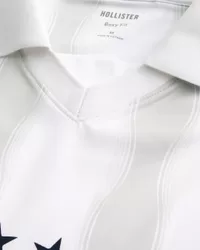 Boxy Santiago Graphic Soccer Jersey,Boxy Santiago Graphic Soccer Jersey