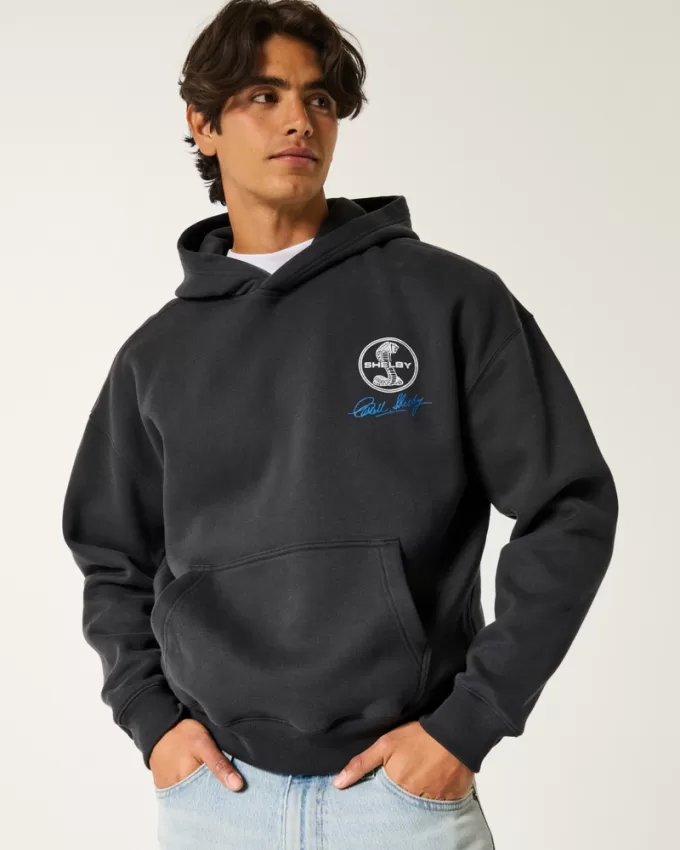 Boxy Shelby Daytona Coupe Graphic Hoodie,Boxy Shelby Daytona Coupe Graphic Hoodie
