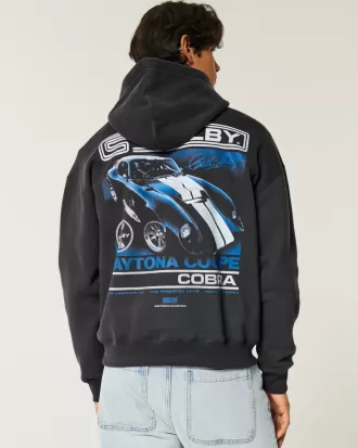 Boxy Shelby Daytona Coupe Graphic Hoodie,Boxy Shelby Daytona Coupe Graphic Hoodie
