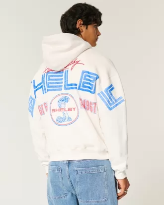 Boxy Shelby Graphic Hoodie,Boxy Shelby Graphic Hoodie