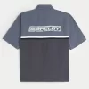 Boxy Shelby Graphic Workwear Shirt,Boxy Shelby Graphic Workwear Shirt