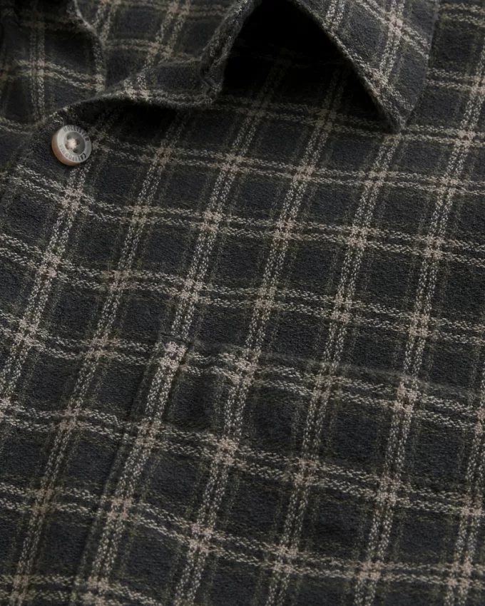 Boxy Short-Sleeve Plaid Shirt,Boxy Short-Sleeve Plaid Shirt