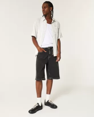 Boxy Short-Sleeve Shirt,Boxy Short-Sleeve Shirt