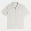 Boxy Short-Sleeve Shirt,Boxy Short-Sleeve Shirt