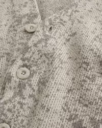 Boxy Snakeskin Pattern Cardigan,Boxy Snakeskin Pattern Cardigan