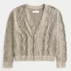 Boxy Snakeskin Pattern Cardigan,Boxy Snakeskin Pattern Cardigan