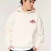 Boxy Texas Tech Graphic Hoodie,Boxy Texas Tech Graphic Hoodie