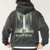 Boxy The Matrix Graphic Hoodie,Boxy The Matrix Graphic Hoodie