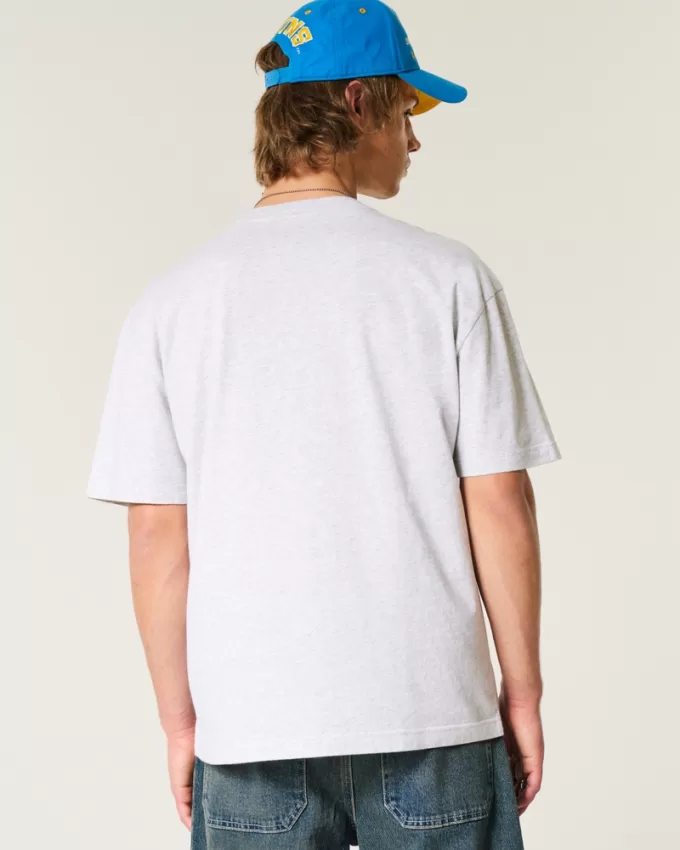 Boxy UCLA Bruins Graphic Tee,Boxy UCLA Bruins Graphic Tee