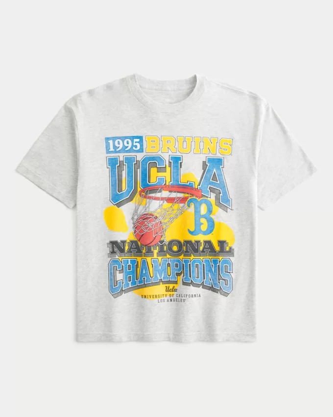 Boxy UCLA Bruins Graphic Tee,Boxy UCLA Bruins Graphic Tee