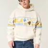Boxy UCLA Graphic Hoodie,Boxy UCLA Graphic Hoodie