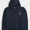Boxy UConn Graphic Hoodie,Boxy UConn Graphic Hoodie