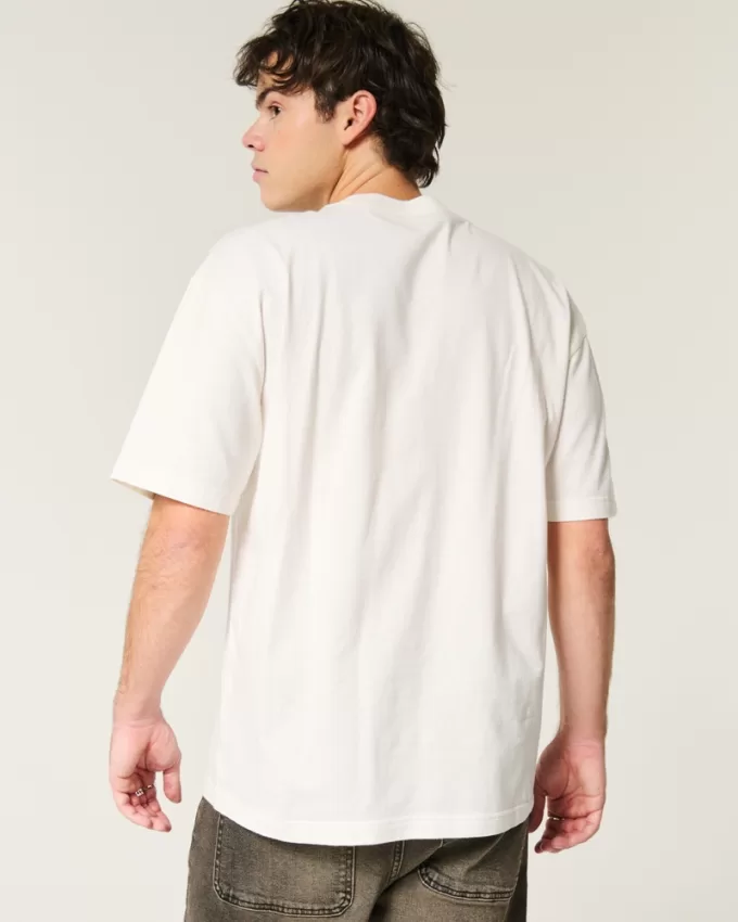 Boxy University of Houston Cougars Graphic Tee,Boxy University of Houston Cougars Graphic Tee