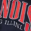 Boxy University of Illinois Fighting Illini Graphic Crew Sweatshirt,Boxy University of Illinois Fighting Illini Graphic Crew Sweatshirt