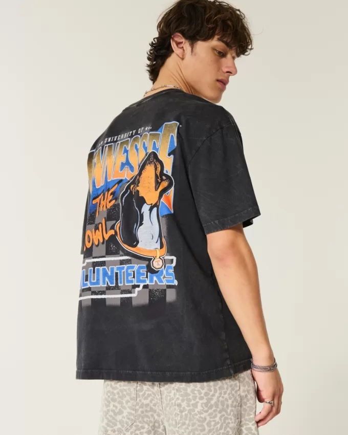 Boxy University of Tennessee Volunteers Graphic Tee,Boxy University of Tennessee Volunteers Graphic Tee