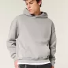 Boxy Washed Hoodie,Boxy Washed Hoodie