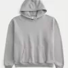 Boxy Washed Hoodie,Boxy Washed Hoodie