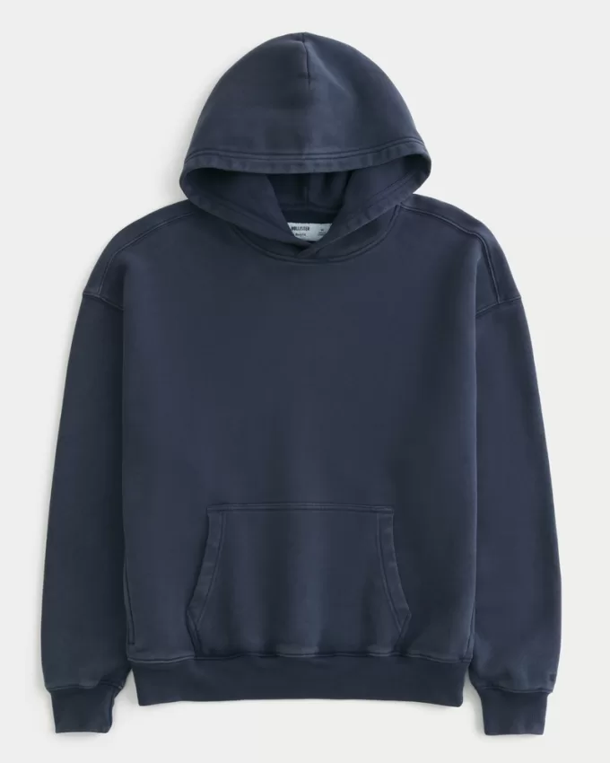 Boxy Washed Hoodie,Boxy Washed Hoodie