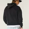 Boxy Washed Hoodie,Boxy Washed Hoodie