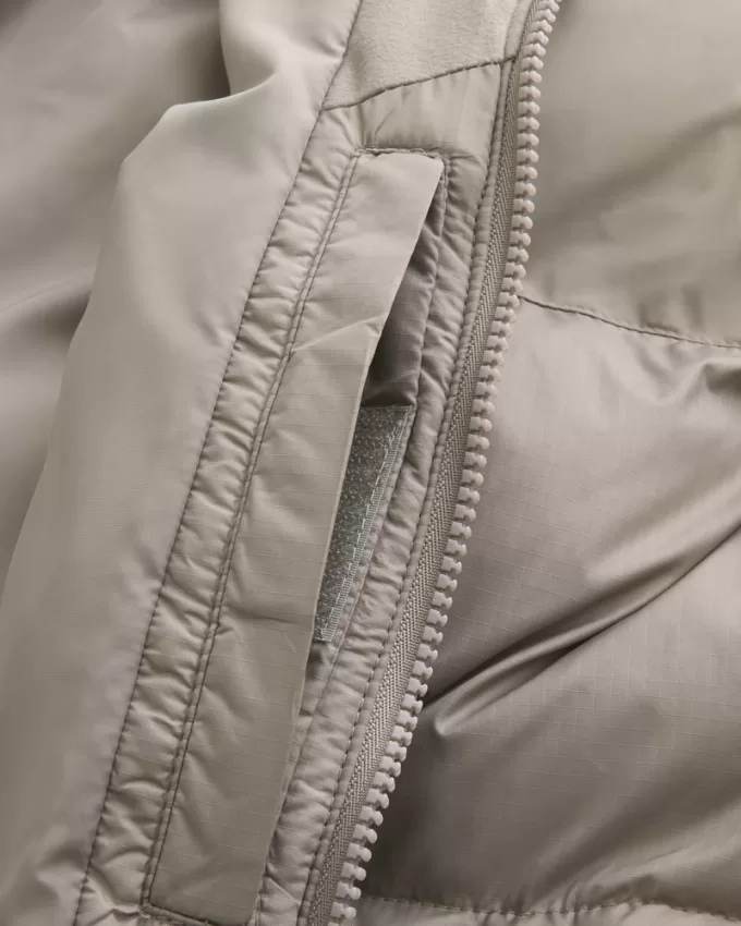 Boxy Zip-Up Puffer Jacket,Boxy Zip-Up Puffer Jacket