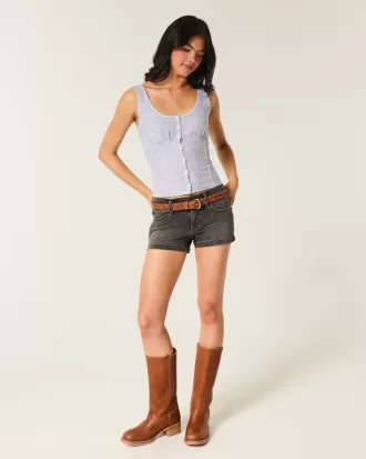 Button-Through Top,Button-Through Top