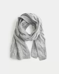 Cable-Knit Scarf,Cable-Knit Scarf