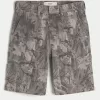 Camo Baggy Painter Jean Shorts,Camo Baggy Painter Jean Shorts