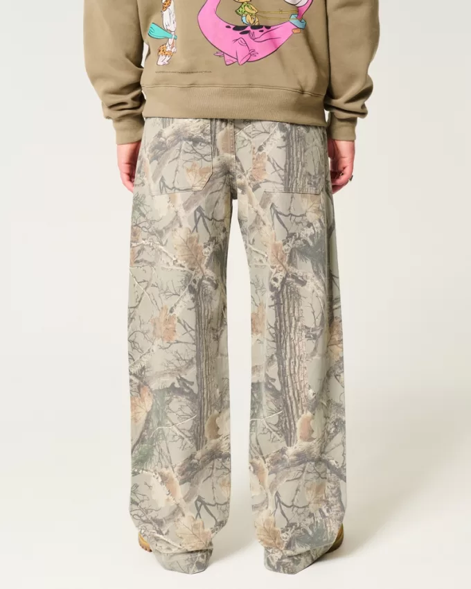 Camo Super Baggy Jeans,Camo Super Baggy Jeans