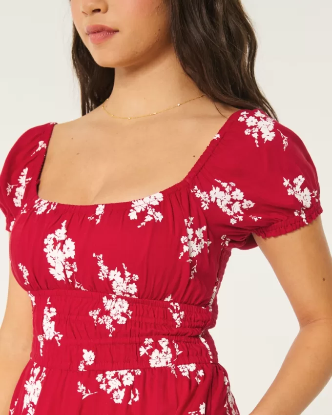 Channeled Waist Mini Dress,Channeled Waist Mini Dress Channeled Waist Mini Dress,Channeled Waist Mini Dress