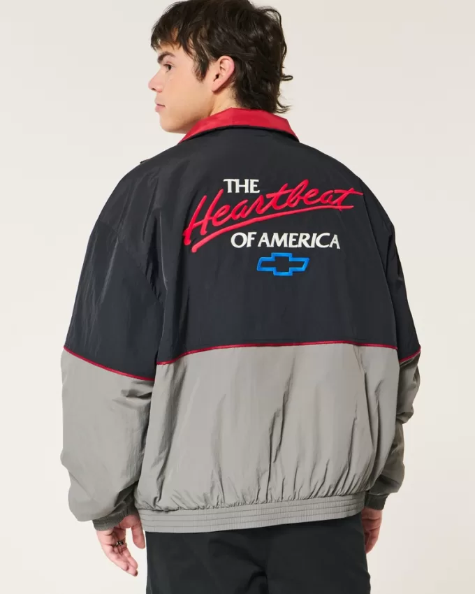 Chevrolet Racing Graphic Track Jacket,Chevrolet Racing Graphic Track Jacket