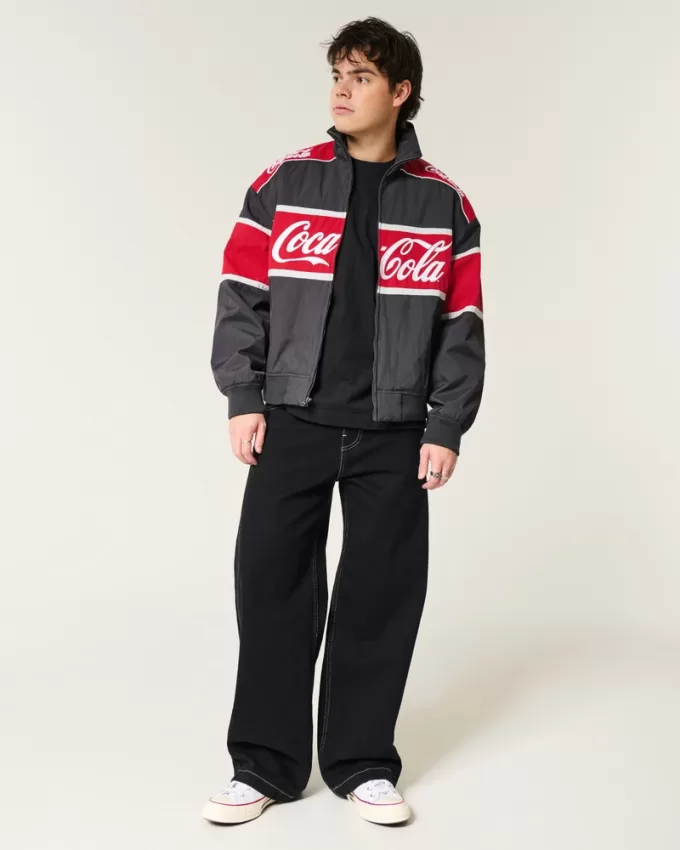Coca-Cola Graphic Racing Jacket,Coca-Cola Graphic Racing Jacket