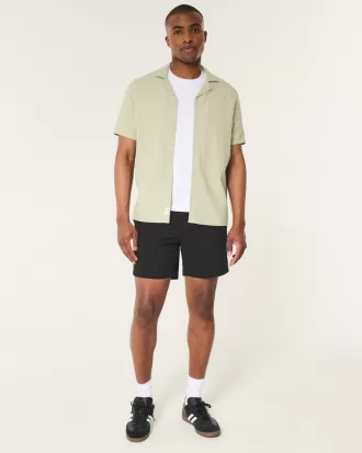 Cooling Flat-Front Shorts 7″,Cooling Flat-Front Shorts 7″